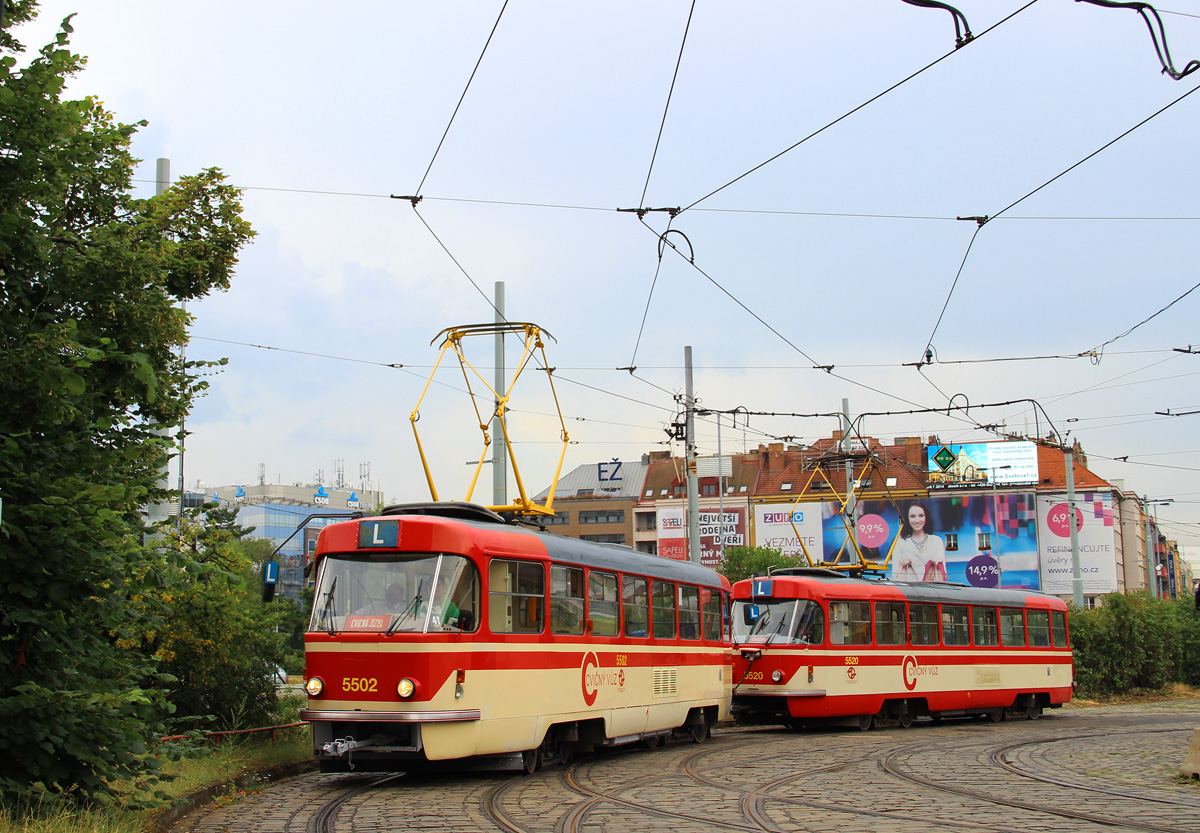 Прага, Tatra T3 № 5502