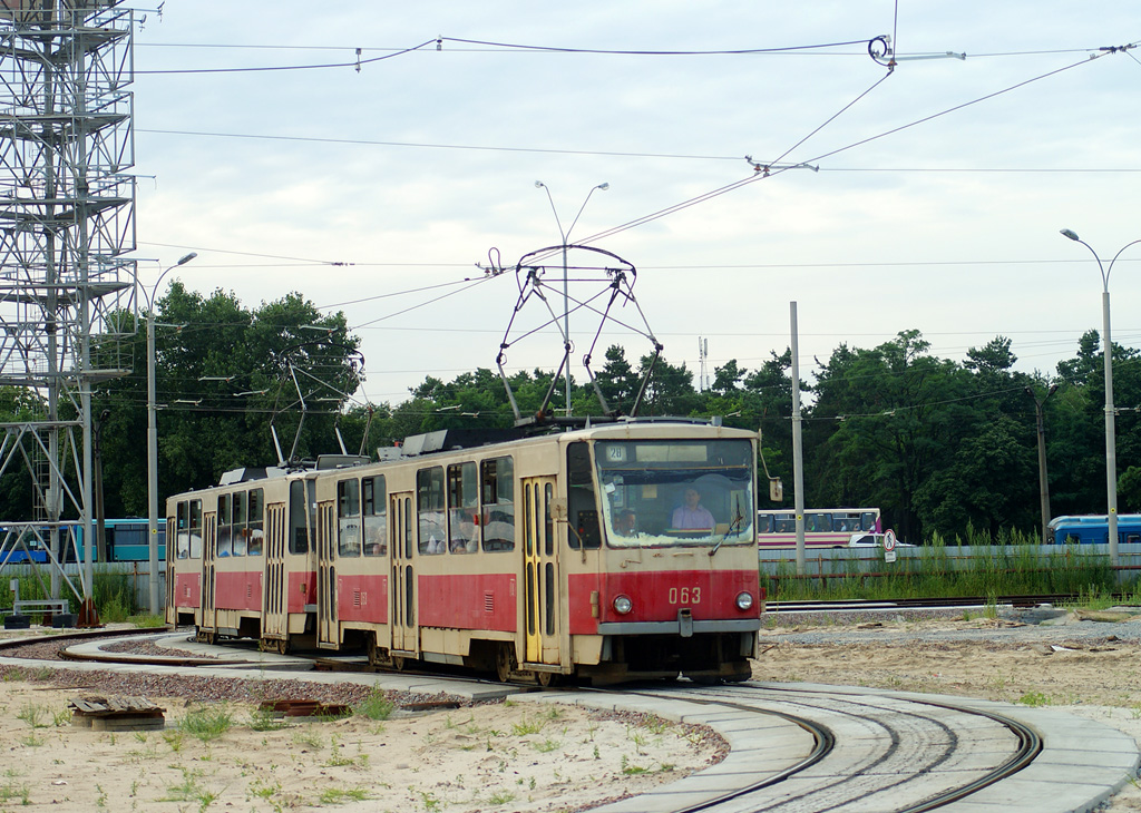 Киев, Tatra T6B5SU № 063