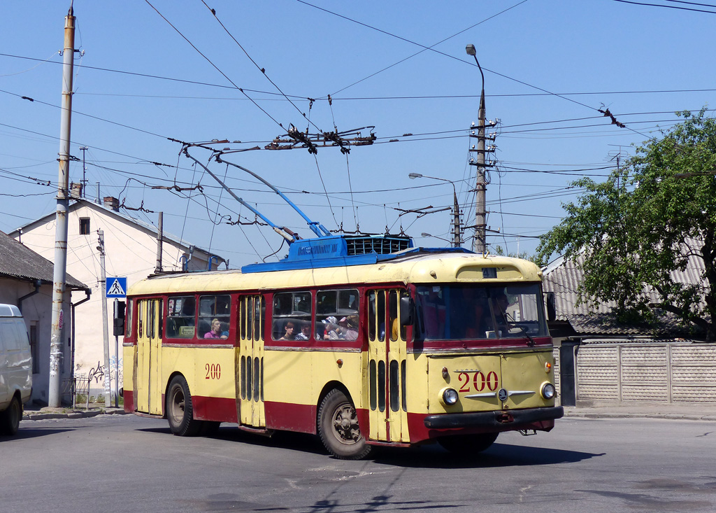 Черновцы, Škoda 9TrH25 № 200