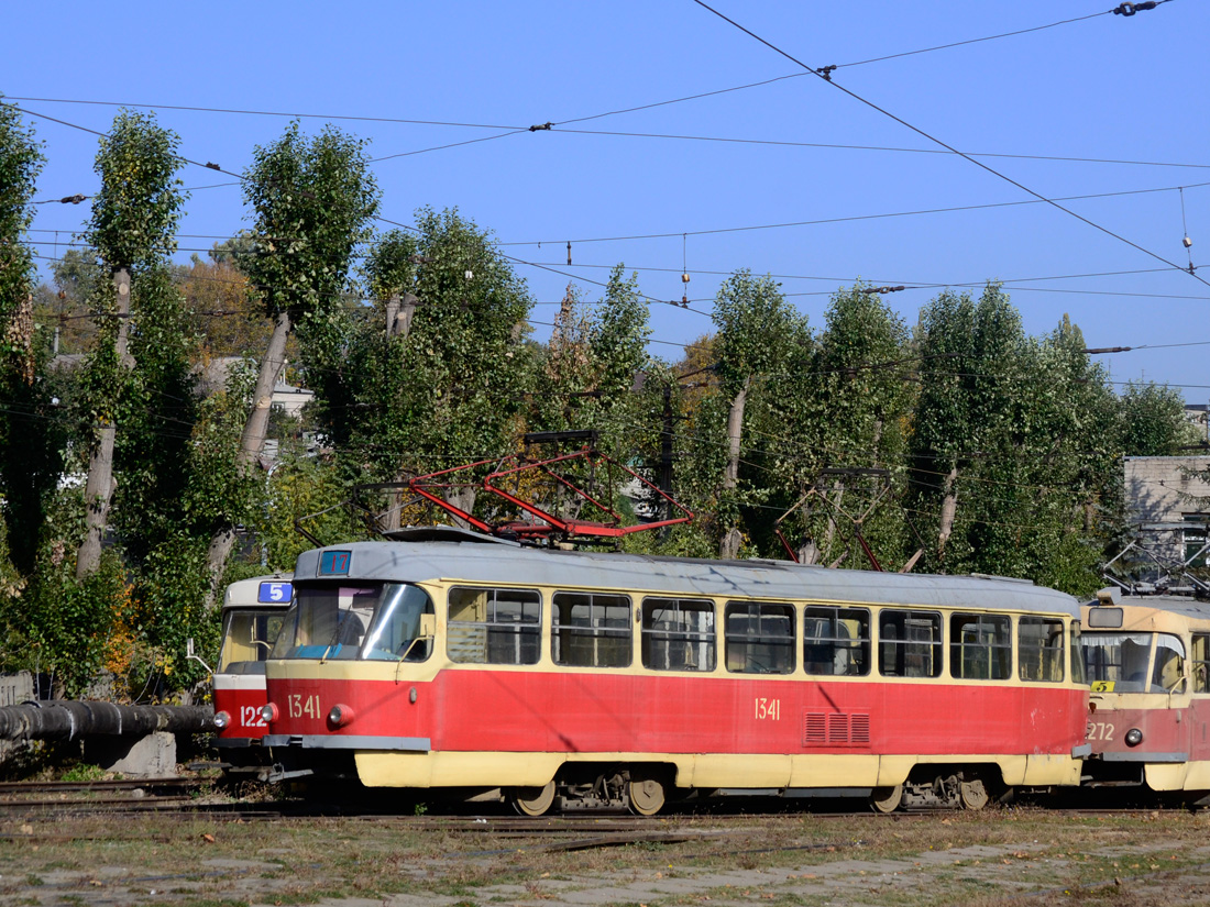 Днепър, Tatra T3SU (двухдверная) № 1341