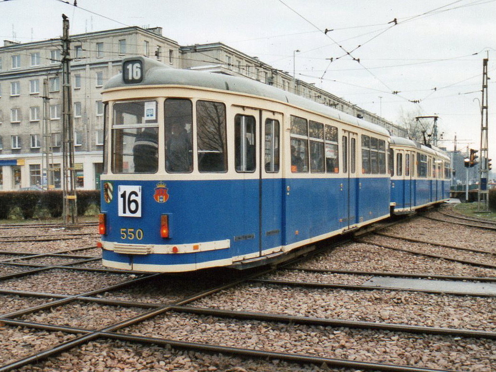 Kraków, MAN B4 № 550