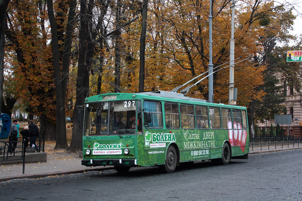 Черновцы, Škoda 14Tr89/6 № 297