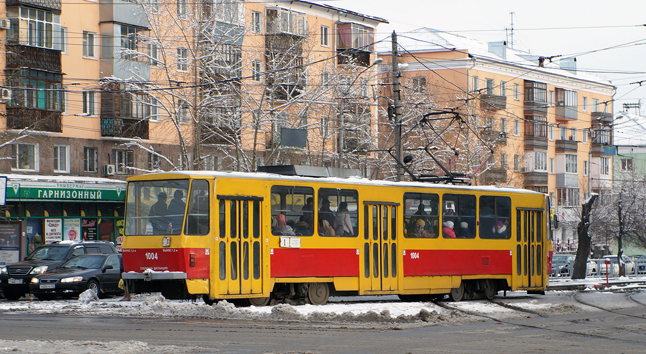 Барнаул, Tatra T6B5SU № 1004