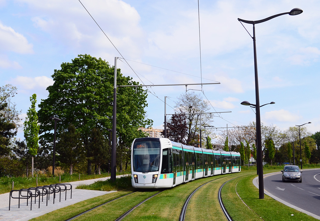 Paris - Versailles - Yvelines, Alstom Citadis 402 Nr. 342