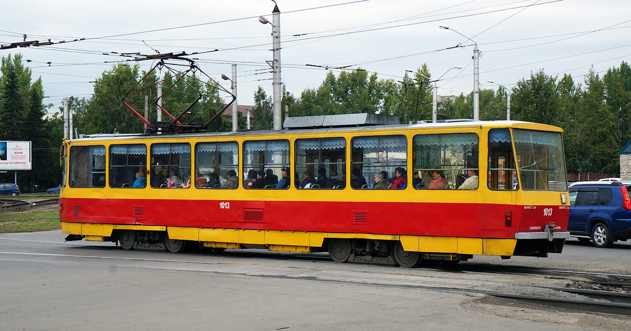 Барнаул, Tatra T6B5SU № 1013