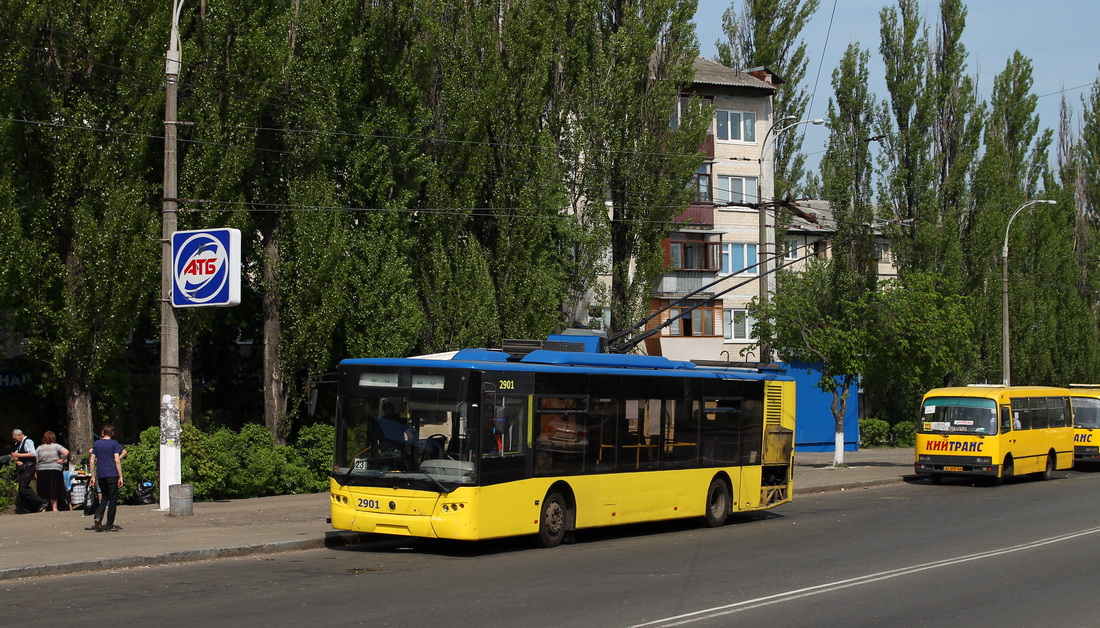 Киев, ЛАЗ E183D1 № 2901