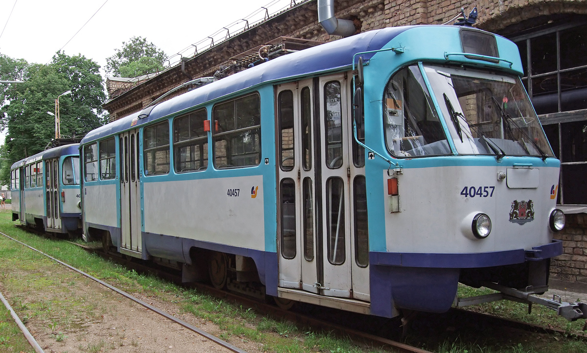 Рига, Tatra T3A № 40457 Рига, Tatra T3A № 40457
