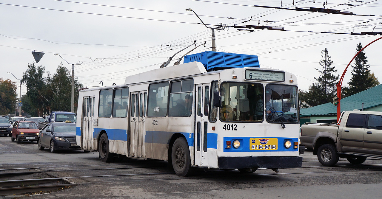 Барнаул, ЗиУ-682 КВР БТРМ № 4012