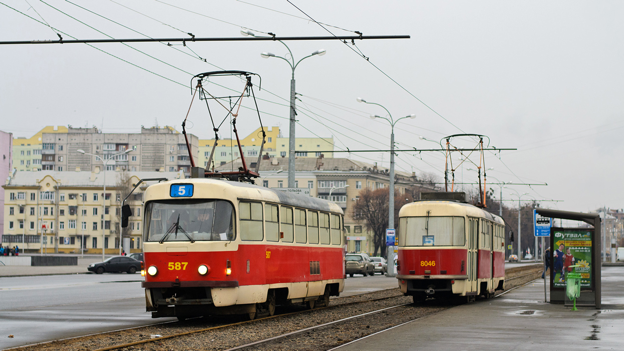 Харьков, Tatra T3SUCS № 587