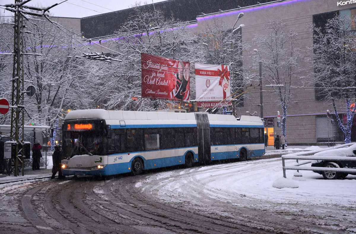 Таллин, Solaris Trollino III 18 AC № 442