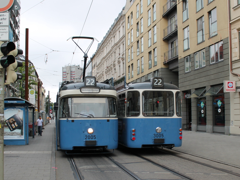 Мюнхен, Rathgeber P3.16 № 2005; Мюнхен, Rathgeber p3.17 № 3005