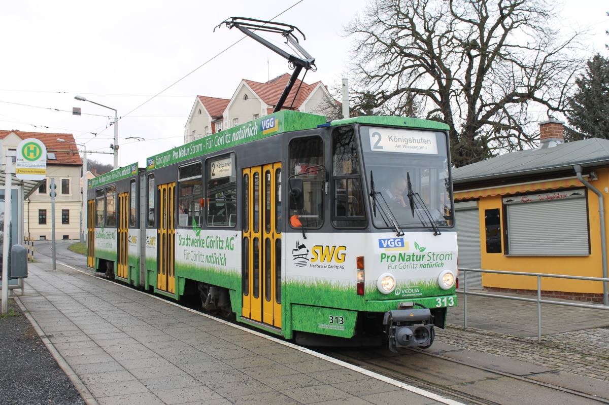 Görlitz, Tatra KT4DC Nr 313