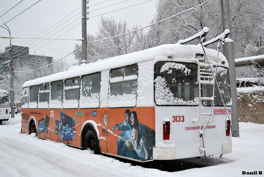 Samara, ZiU-682V-012 [V0A] Nr. 3133; Samara — Trolleybus depot # 3