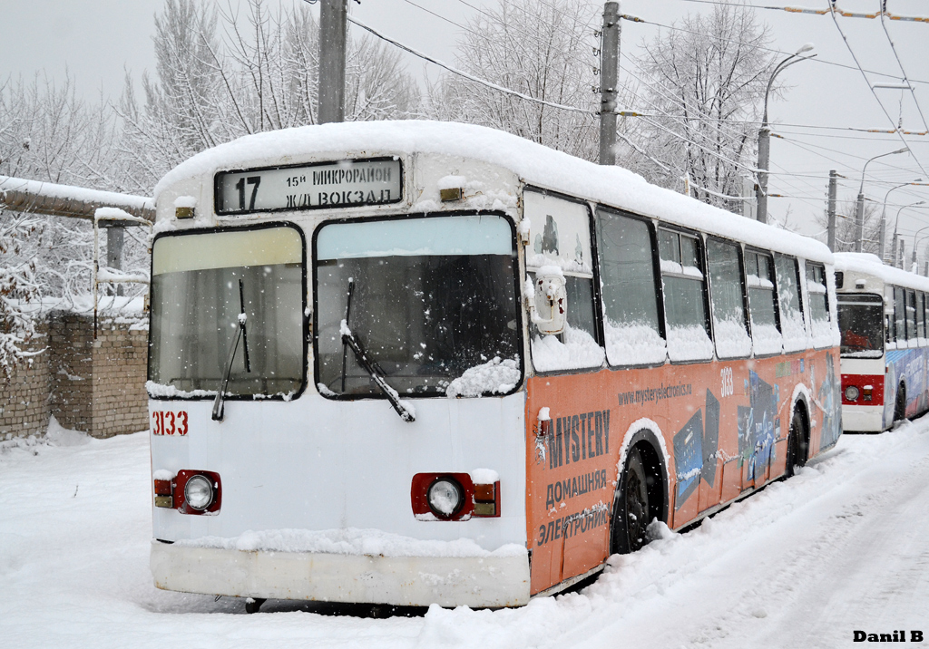 Самара, ЗиУ-682В-012 [В0А] № 3133; Самара — Троллейбусное депо № 3