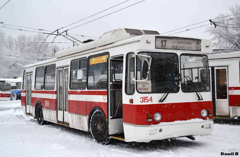 Samara, BTZ-5276-04 Nr. 3154; Samara — Trolleybus depot # 3