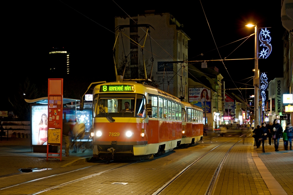Bratislava, Tatra T3SUCS # 7829