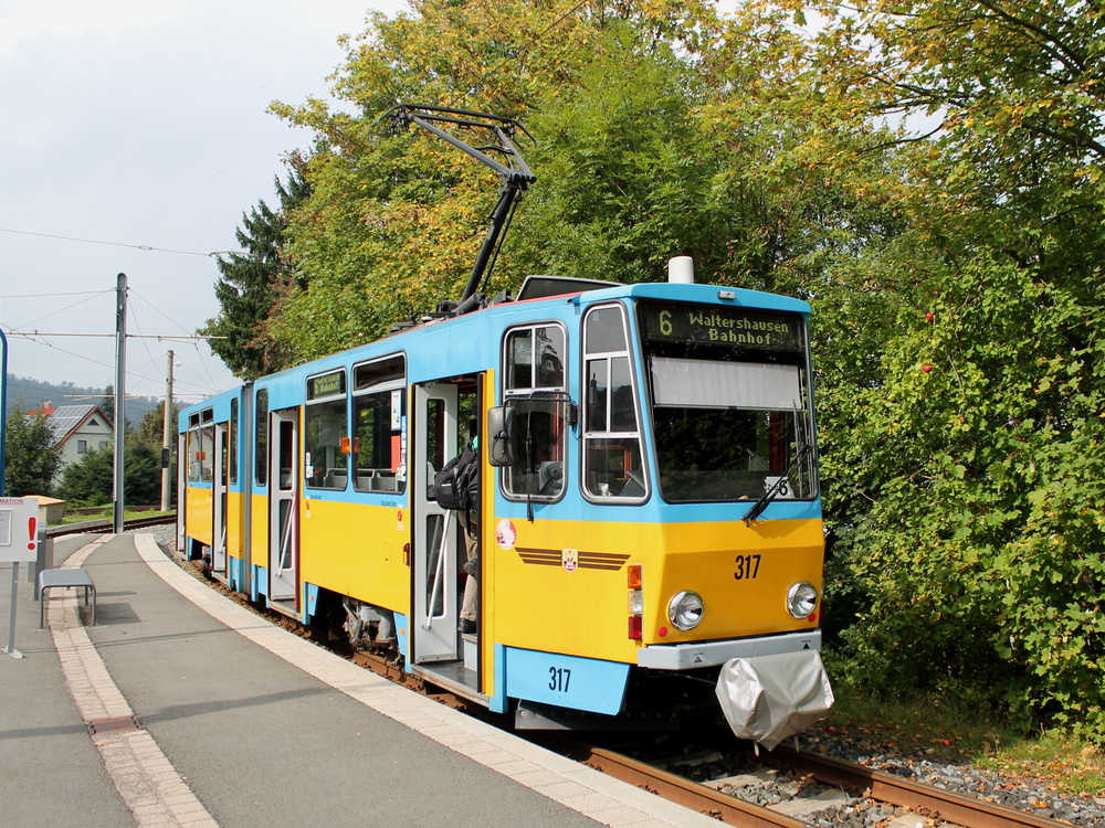 Гота, Tatra KT4DC-Z № 317