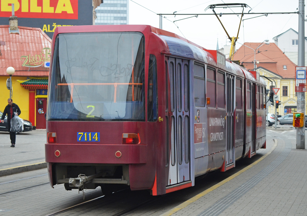 Братислава, Tatra K2S № 7114