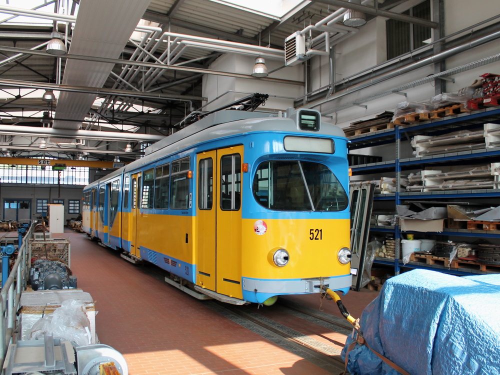 Гота, Duewag GT8NF № 521 Гота, Duewag GT8NF № 521
