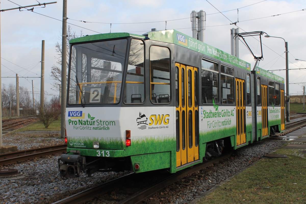 Гёрлиц, Tatra KT4DC № 313