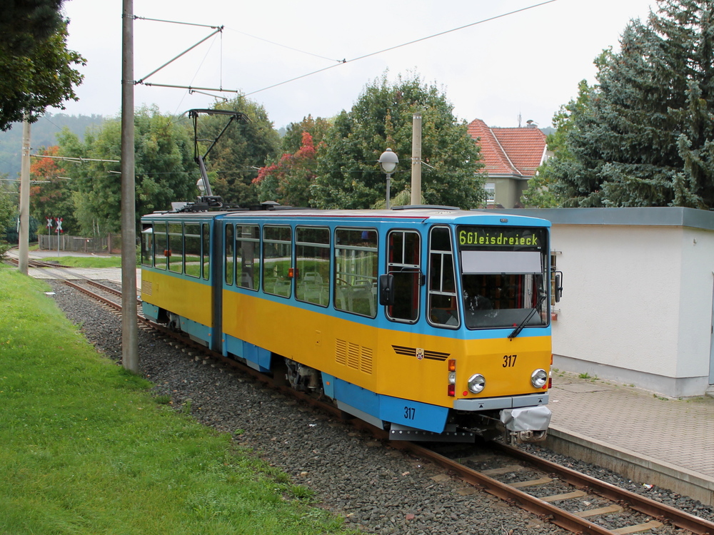 Гота, Tatra KT4DC-Z № 317