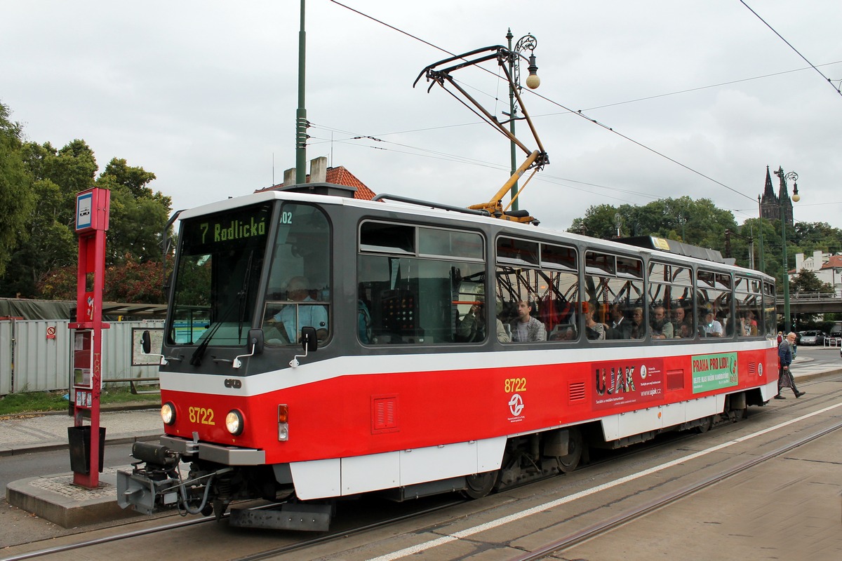 Прага, Tatra T6A5 № 8722