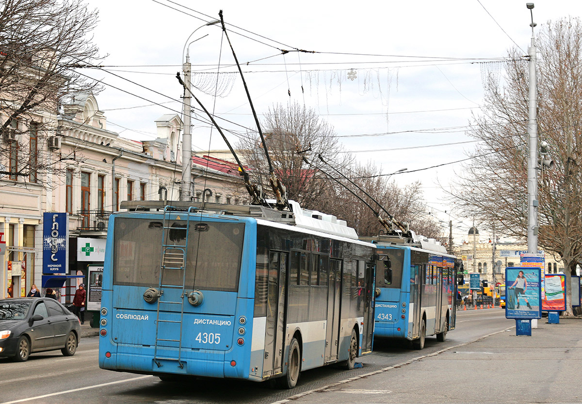 Крымский троллейбус, Богдан Т70110 № 4305