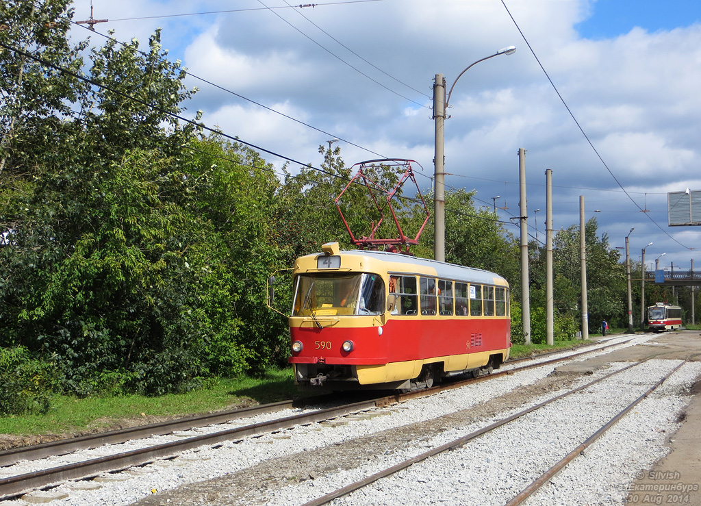 Jekaterinburg, Tatra T3SU № 590
