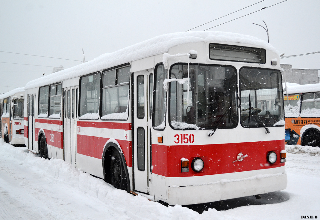 薩馬拉, ZiU-682G [G00] # 3150; 薩馬拉 — Trolleybus depot # 3