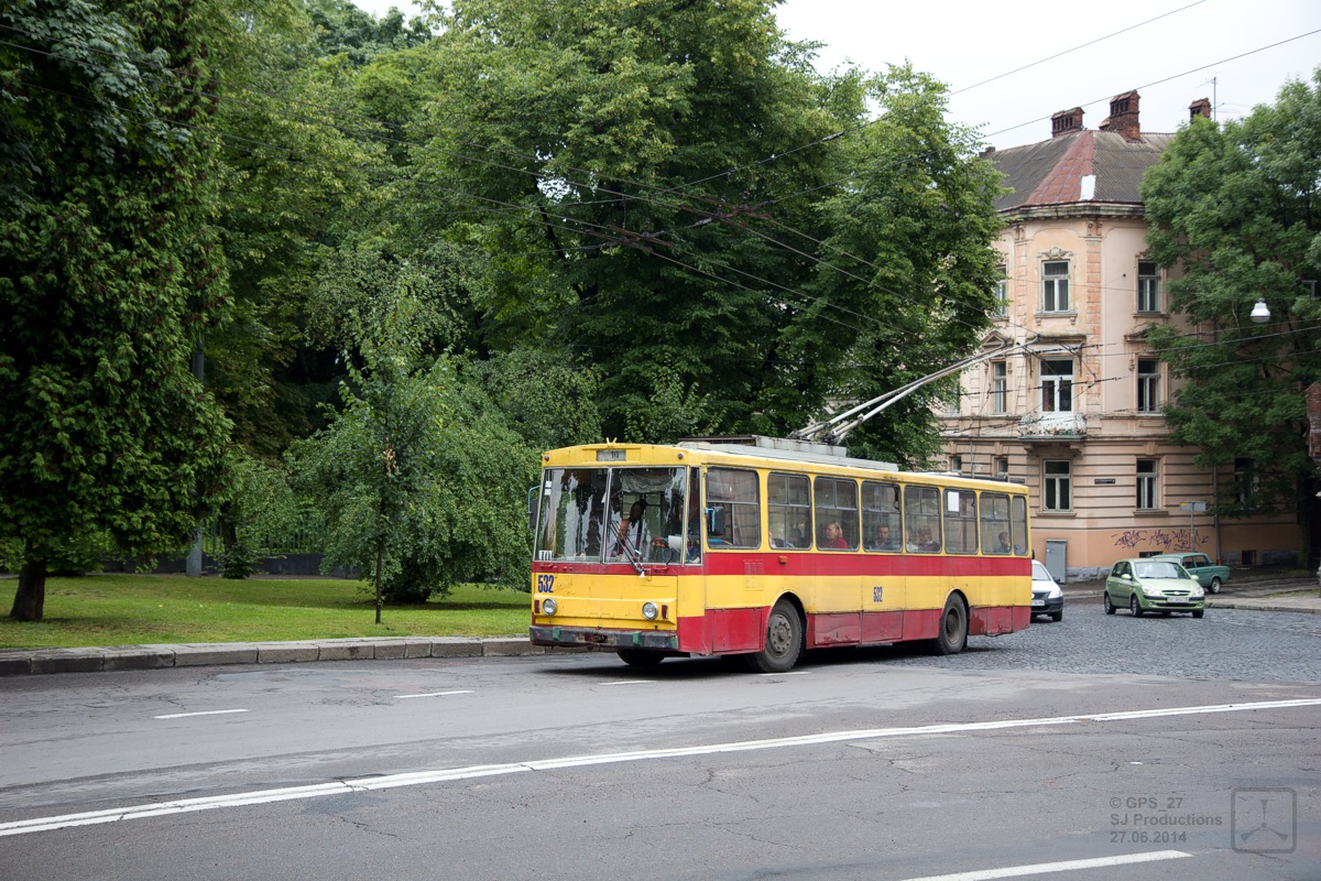 Lvovas, Škoda 14Tr02/6 nr. 532 Lvovas, Škoda 14Tr02/6 nr. 532