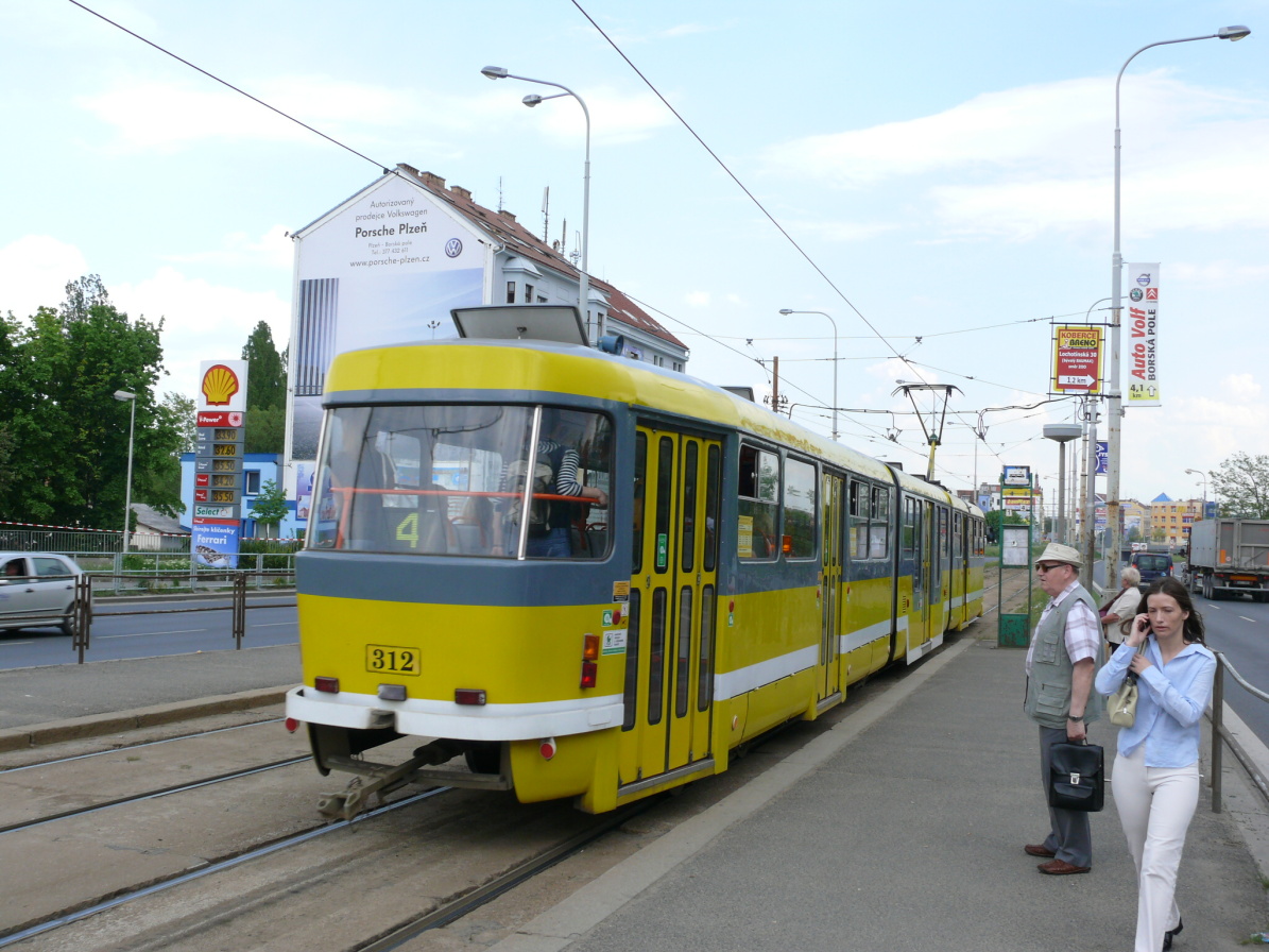 Пльзень, Tatra K3R-NT № 312