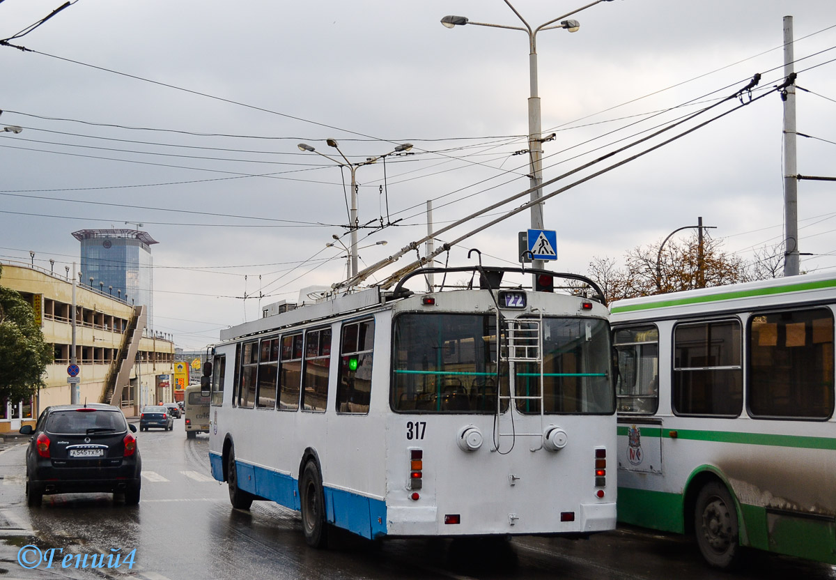 Ростов-на-Дону, ЗиУ-682Г-016.02 (с широкой 1-й дверью) № 317