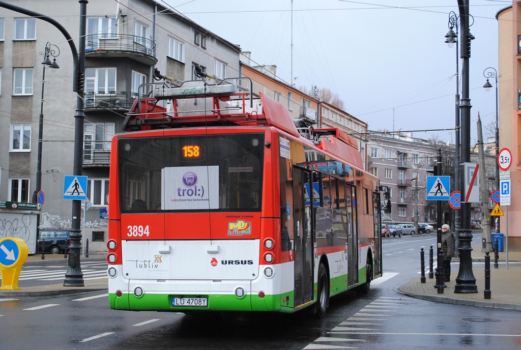Люблин, Ursus T70116 № 3894