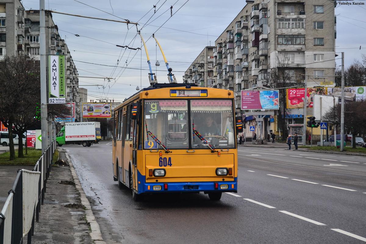 Львов, Škoda 14Tr11/6 № 604