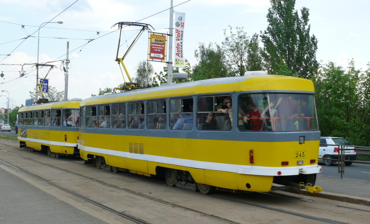 Plzeň, Tatra T3R.P Nr. 245