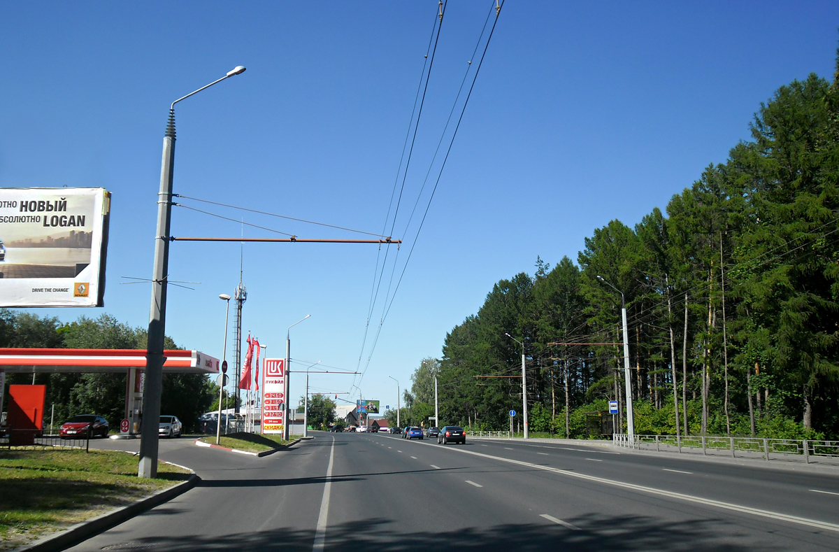 Пенза — Троллейбусные линии — Западная поляна