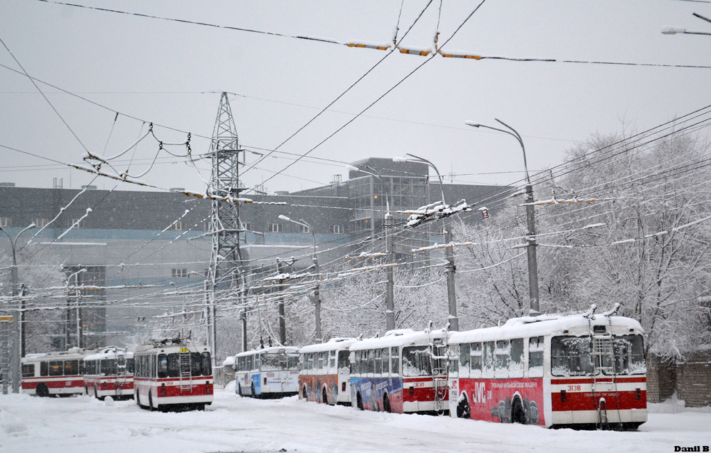 Самара, ЗиУ-682В-012 [В0А] № 3138; Самара — Троллейбусное депо № 3