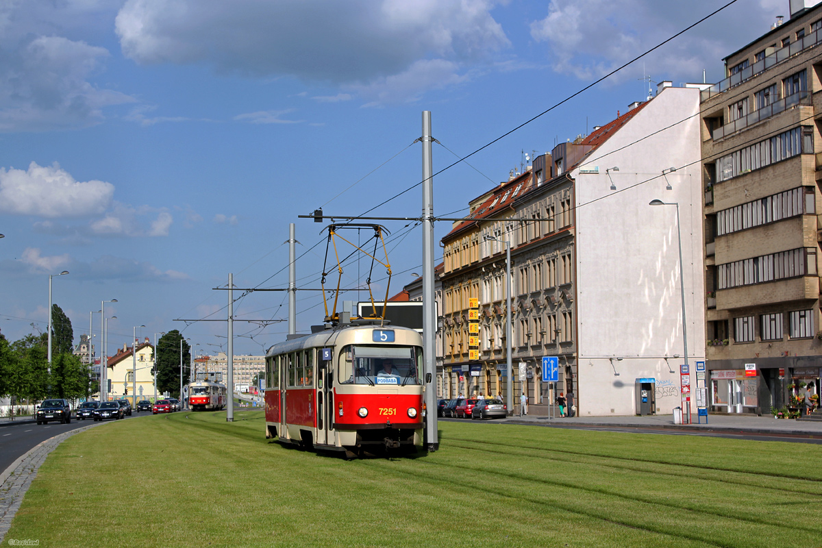 Прага, Tatra T3SUCS № 7251