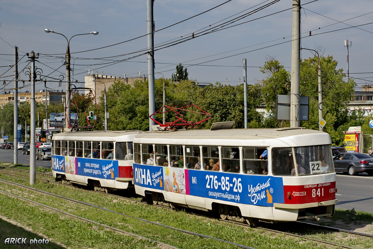 Самара, Tatra T3SU № 841