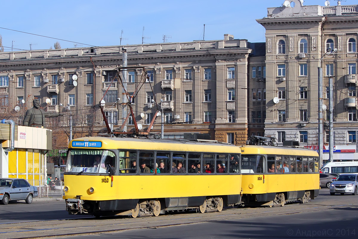 Dnipro, Tatra T4D-MT Nr. 1453