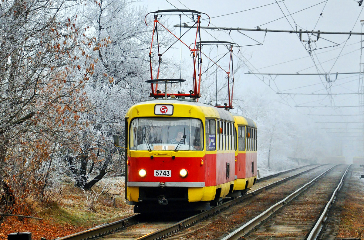Волгоград, Tatra T3SU № 5743