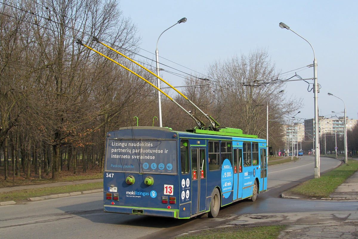 Каунас, Škoda 14Tr13/6 № 347