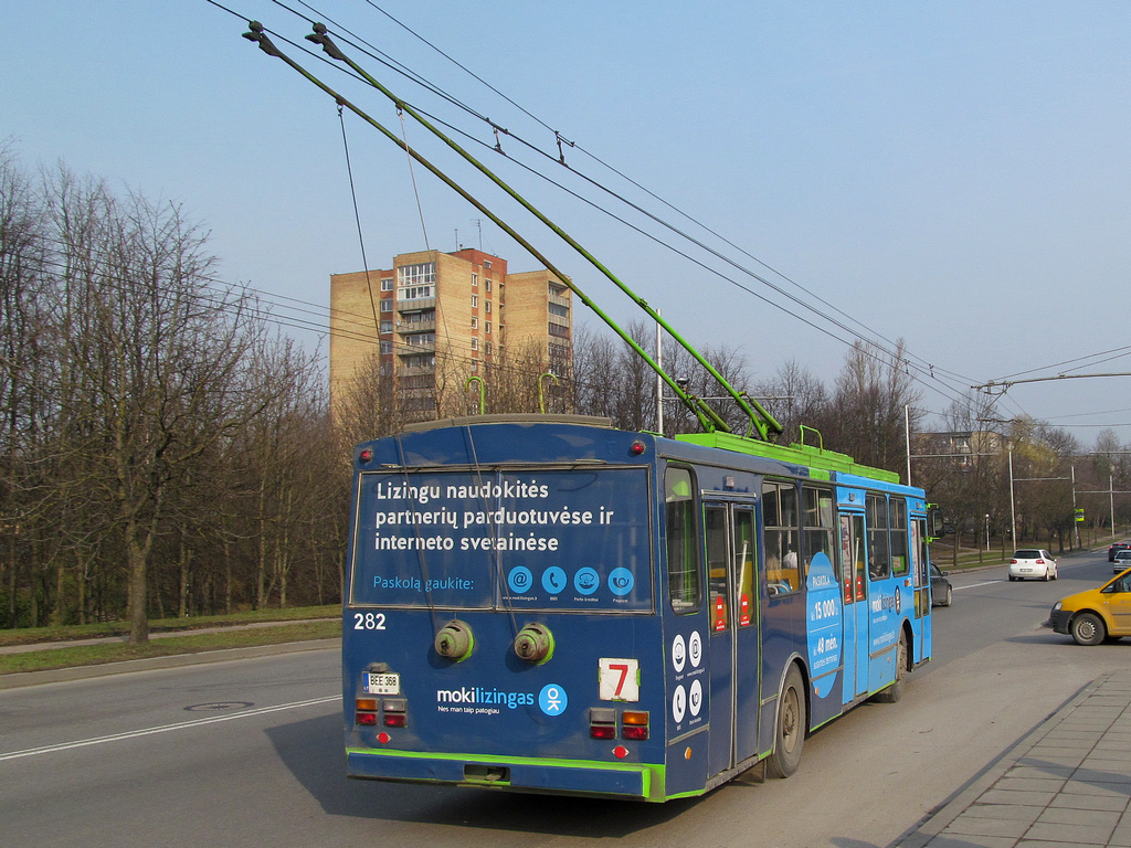 Каунас, Škoda 14Tr02/6 № 282