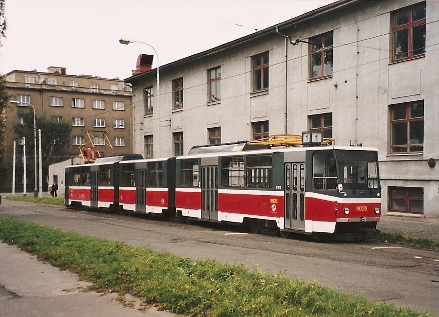 Прага, Tatra KT8D5 № 9028 Прага, Tatra KT8D5 № 9028