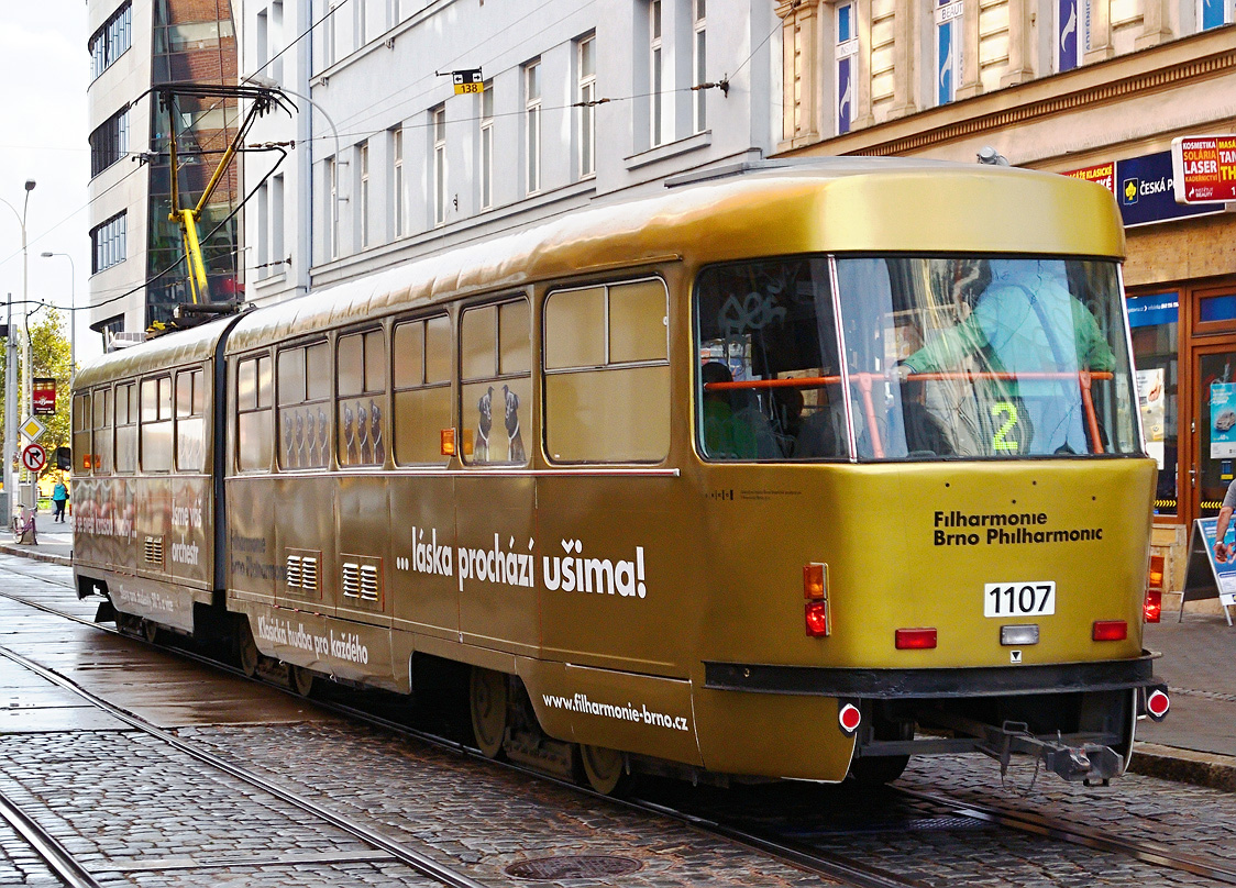 Brno, Tatra K2P N°. 1107