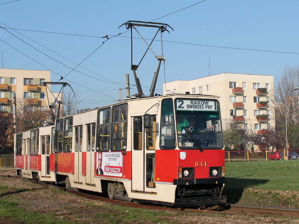 Ченстохова, Konstal 105Na № 641
