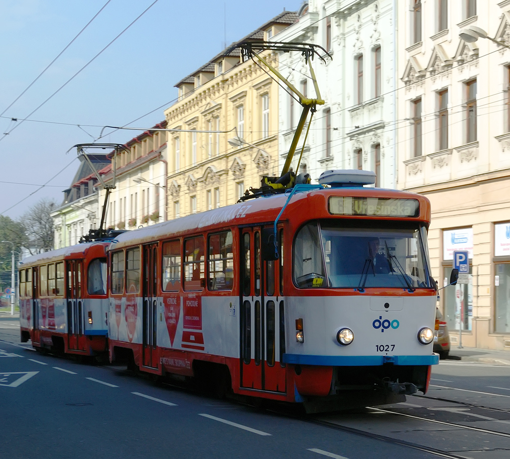 Острава, Tatra T3R.P № 1027