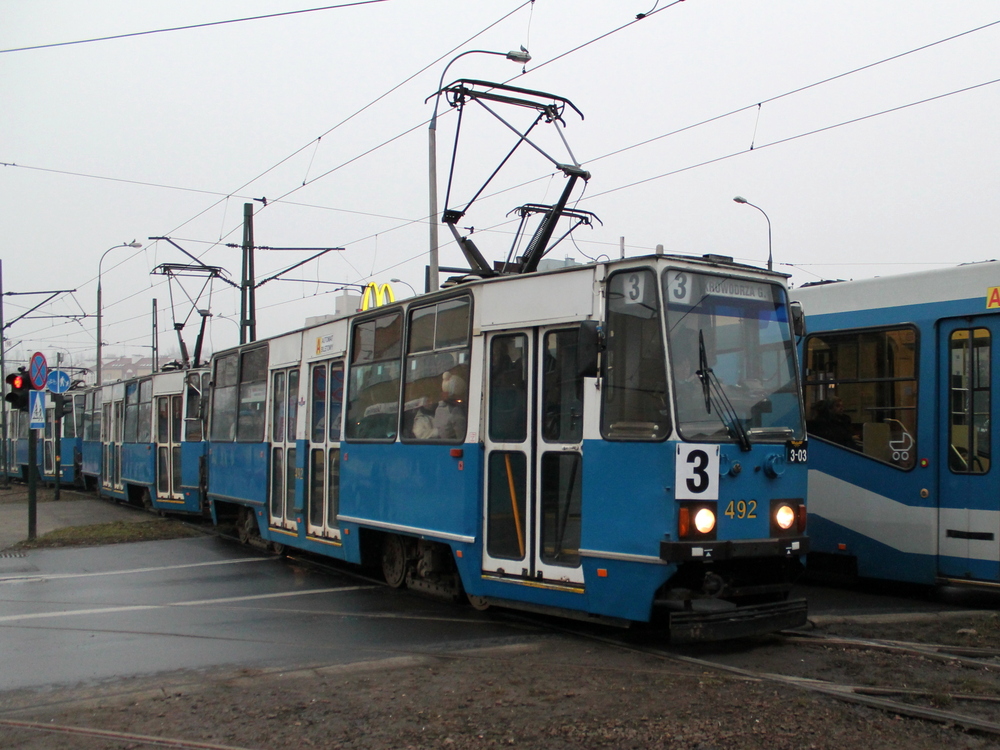 Cracovia, Konstal 105Na Nr. 492