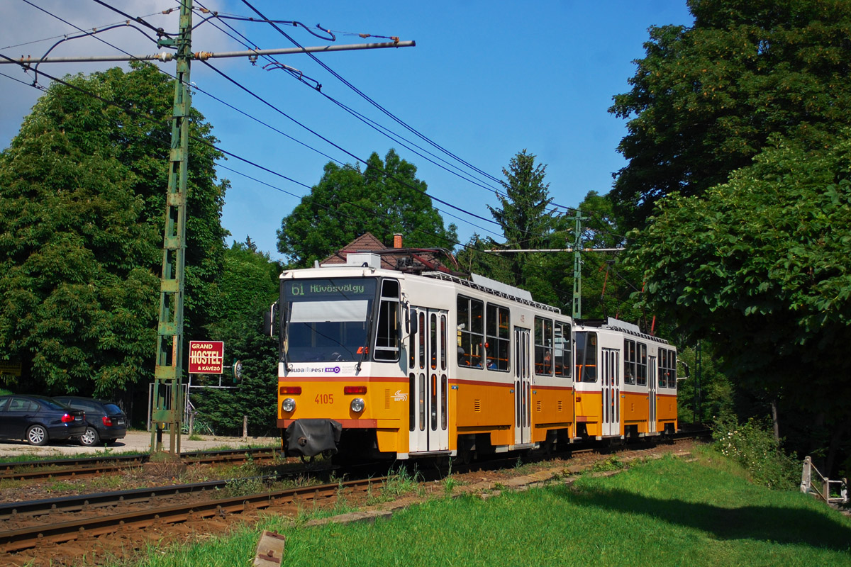 Будапешт, Tatra T5C5K2 № 4105
