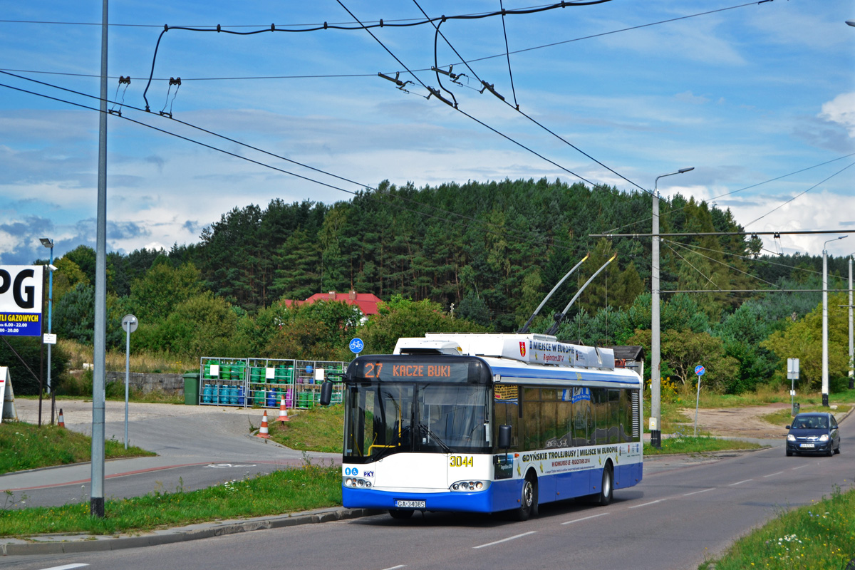 Гдыня, Solaris Trollino II 12 (PKT Gdynia) № 3044